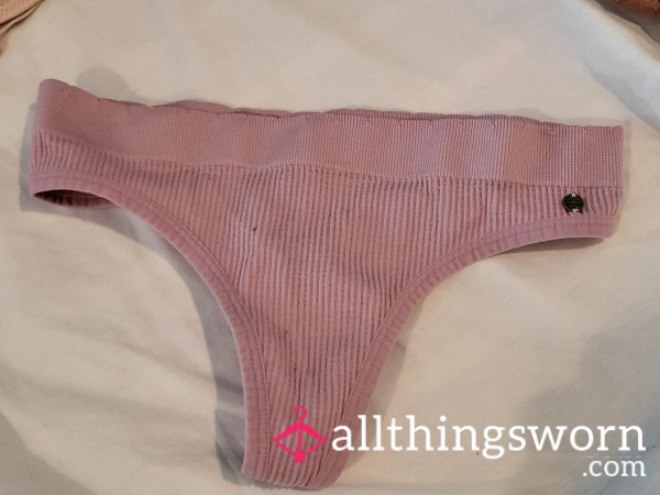 Pink Worn Panties (24hr Wear)