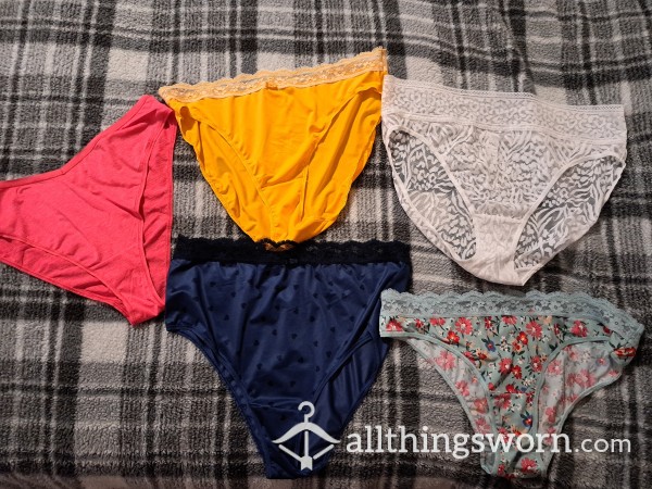 Pink, Yellow, White Lace, Blue Heart, Floral