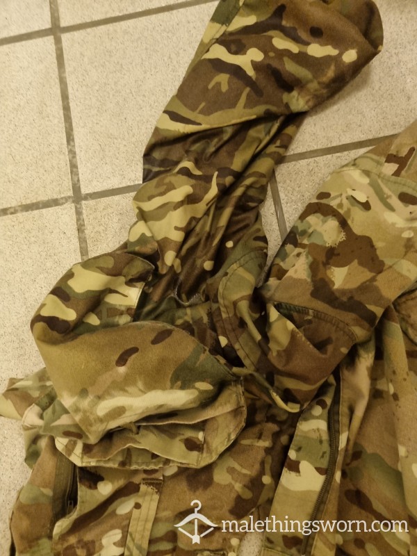 Pissing Myself In Military Uniform