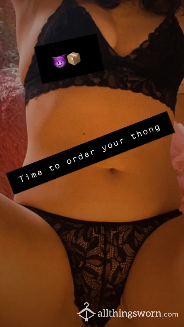 Place Your Thong Order 😏