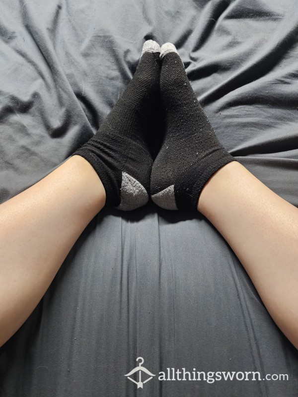 Plain Black Socks.