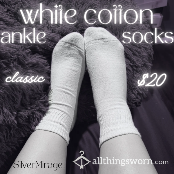 Plain Cotton Thick Cushioned Sole Ankle Socks
