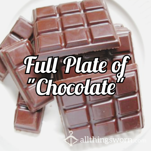 Plate Of Chocolate