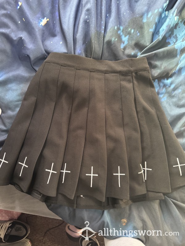 Pleated Skirt With Shorts Attached