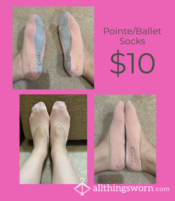 Pointe/Ballet Sock Slippers
