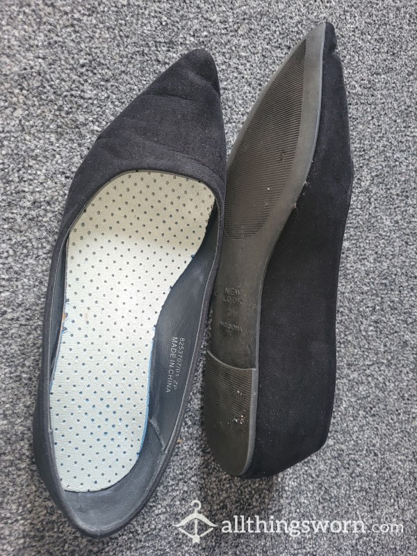 Pointed Flats And Insole