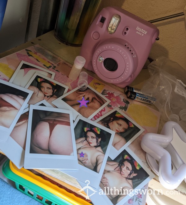 Polaroid Mini Pics - A Picture Is Worth 1,000 Words! Both Custom And Premade. Cum Tributes - Keepsakes