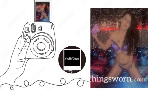 Polaroid's (Printed Photo's) - 4 Pics Or More