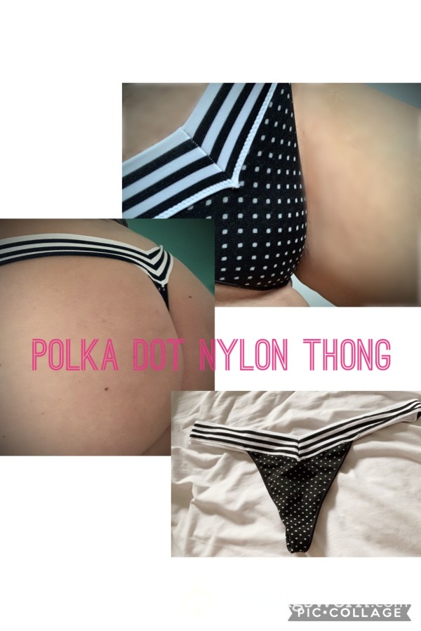Polka Dot Thong