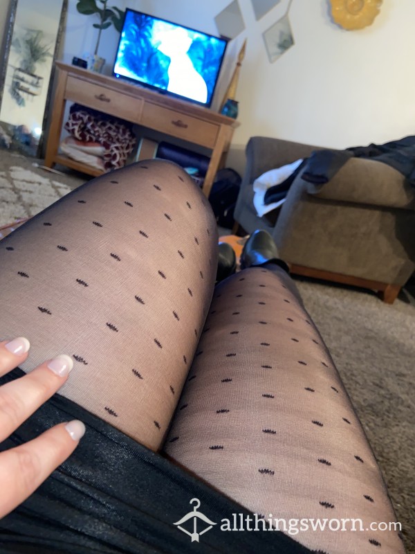 Polka Dotted Tights Who Wants Them?