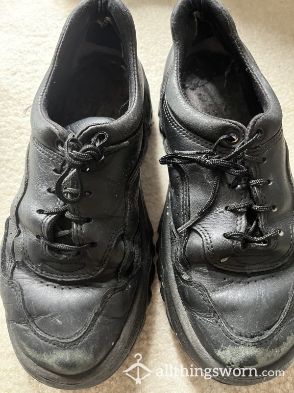 Uniform Shoes Worn For Three Years