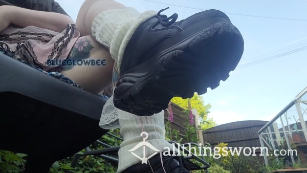 🐶POV: Buffalo's Above Your Face 😈 Ball Busters, Chunky Trainers Teasing