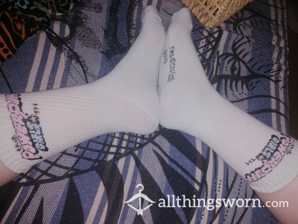 Powerpuff Girls Worn Socks 🧦 48 H Worn By 2 Ladies, 24h Each