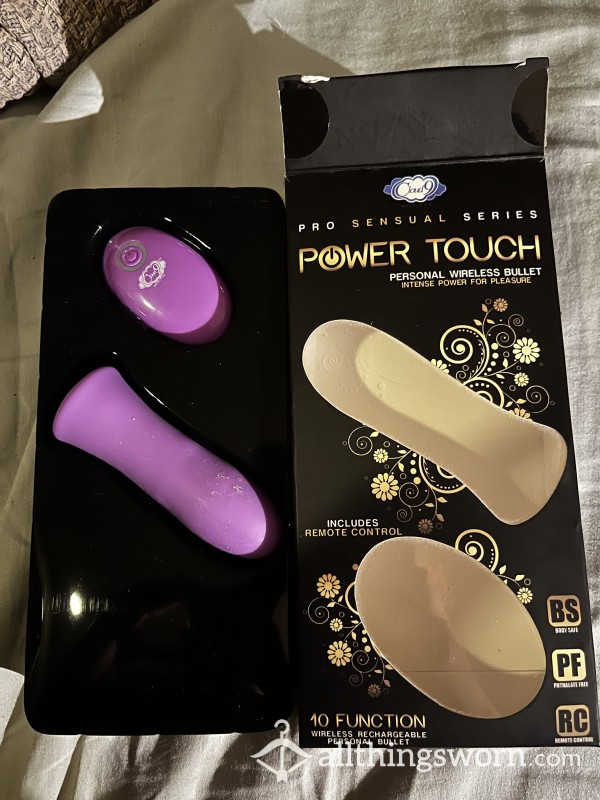 PowerTouch Remote Control Wireless Bullet Vibrator
