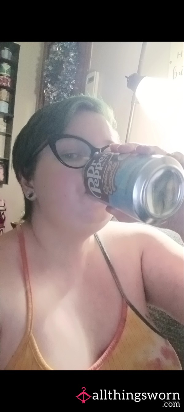 Pre-Made Content: Chugging Soda And Belching