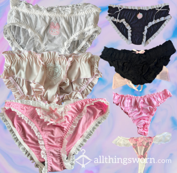 ATTN SISSYS AND FEMBOYS, YOU NEED THESE GIRL PANTIES