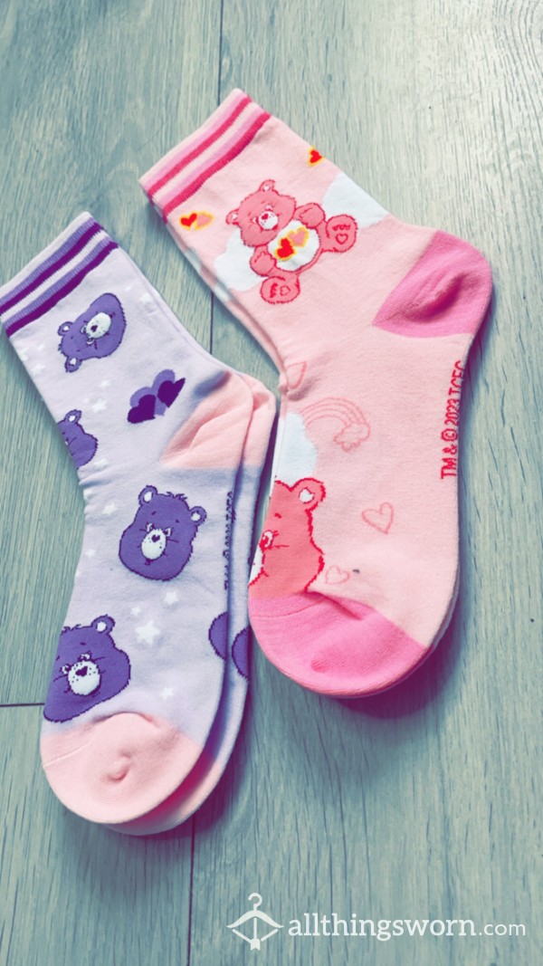 Pretty Care Bear Socks