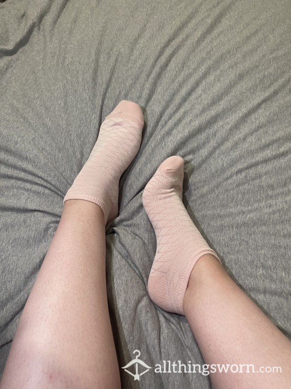Pretty In Pink Cotton Socks