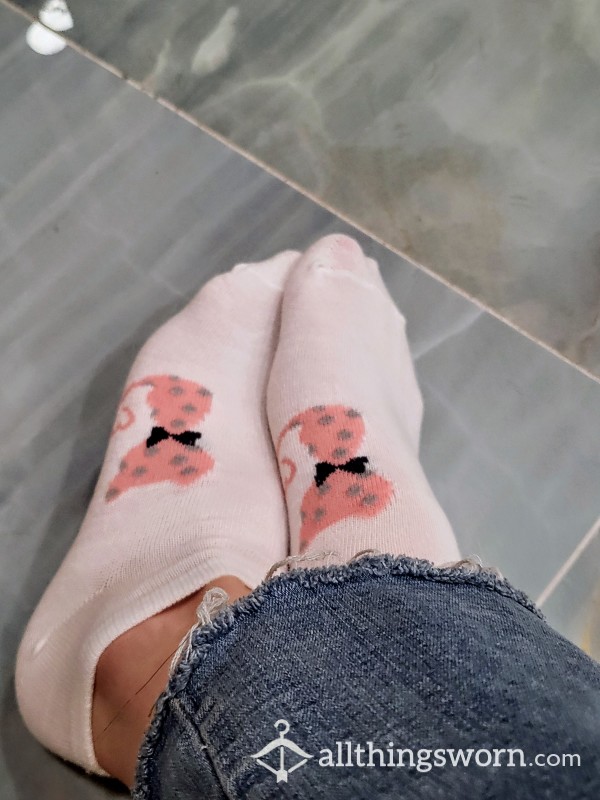 Pretty Kitty Ankle Socks  🐈