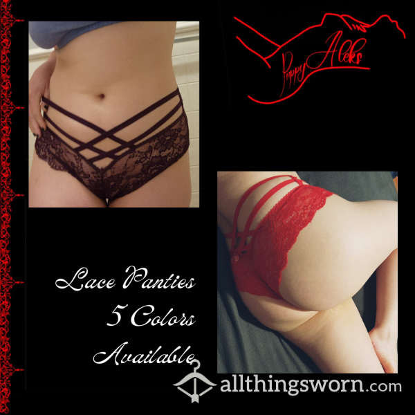 Pretty Lacy Panties (Mutiple Colors Available)