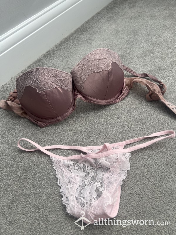 Pretty Pink Thing And Bra