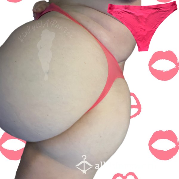 Pretty Pink Thong - Includes 48-hour Wear & U.S. Shipping