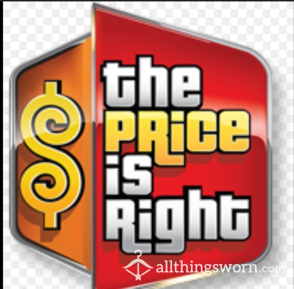 Price Is Right FinDom Game
