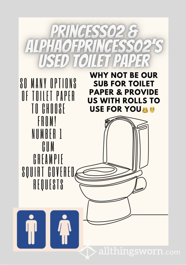 Princess & Alpha Used Paper 👸🤴