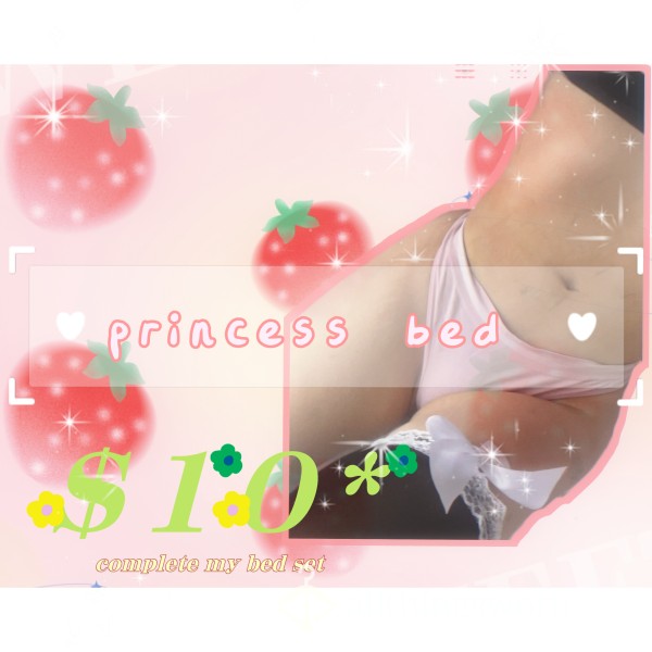 Princess Bed *:･ﾟ Let Me Sweat For You  ♥*♡:｡