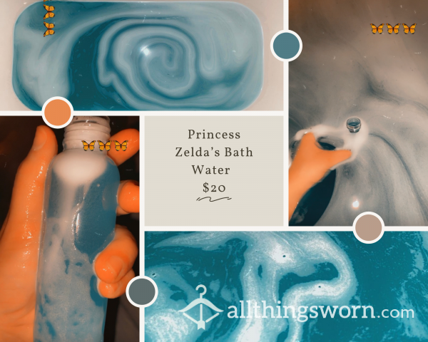 Princess Zelda’s Bath Water 🦋 • Vial Collection •