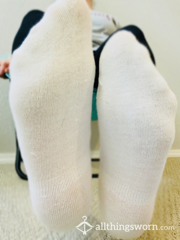 Pristine White Socks Dirtied To Your Liking