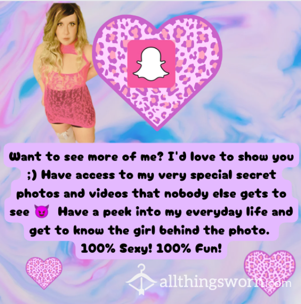 Private Messages, Pictures And Videos From Me <3