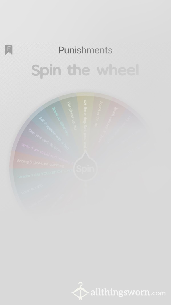Punishment Wheel