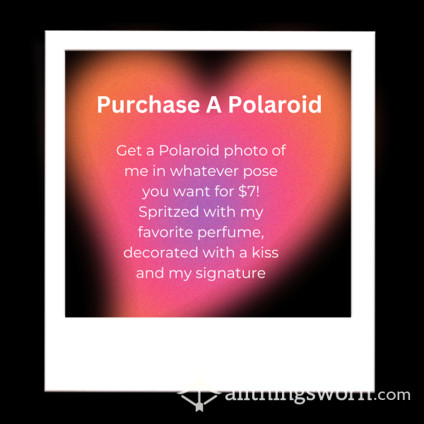 Purchase A Polaroid