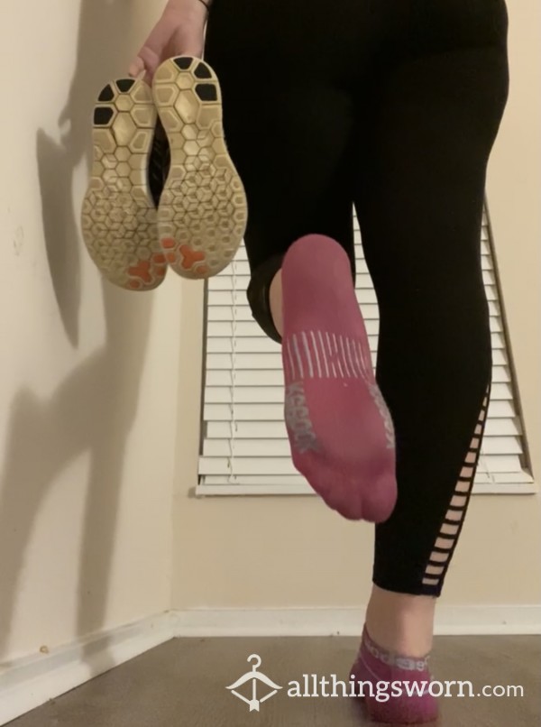 Purple 2 Hour Workout Socks