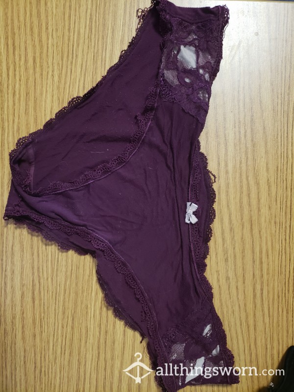 Purple And Nude US Size XL Victoria's Secret Panties
