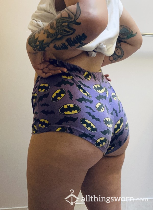 Purple Batman Bedtime Booty Shorts 🥰