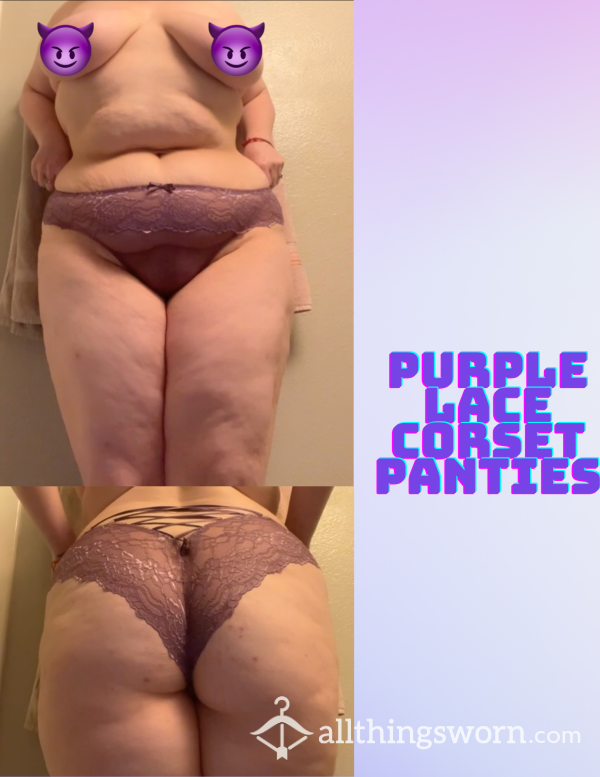 Purple Corset Panties