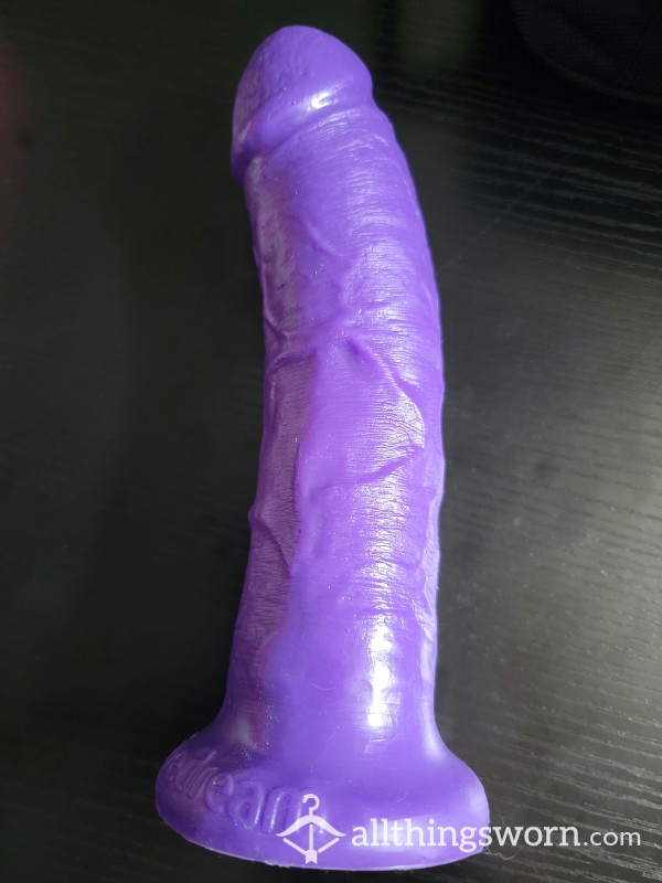 Purple Dildo 8 Inch Length And 6 In Circumference Girth