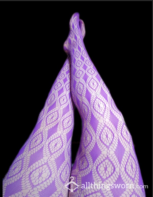 Purple Fishnets