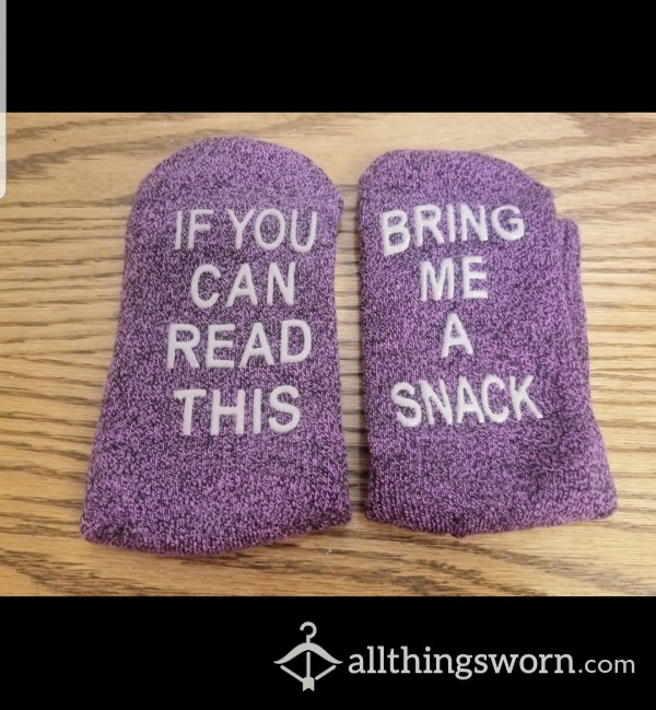 Purple Grip Socks Ready To Wear 48 Hour Standard Wear