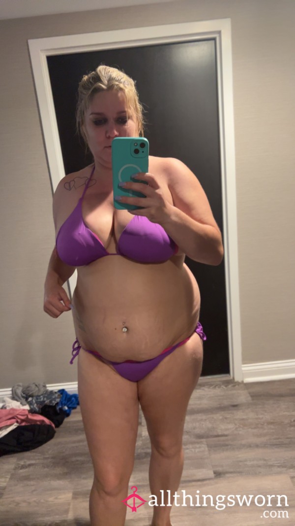 Purple Hurley Bikini