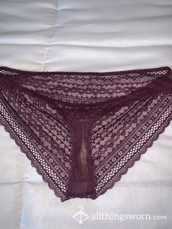 Purple Cheeky Panties