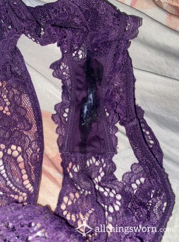 Purple Lace Panty