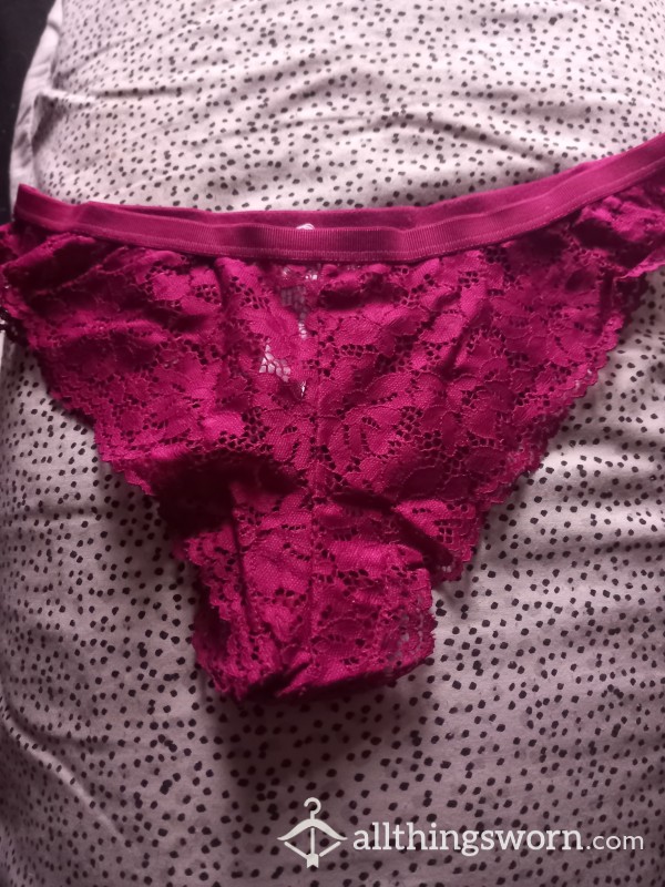 Purple Lacy Panties