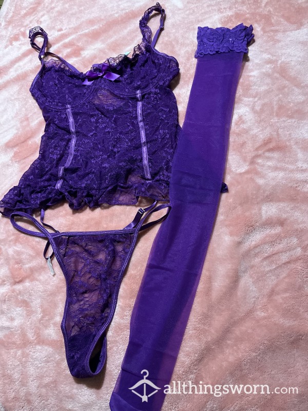Purple Lingerie