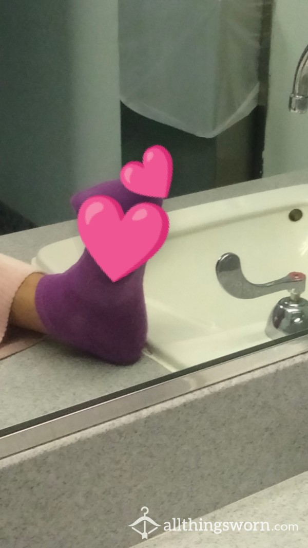 Purple Newly Worn Socks