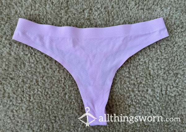 Purple Nylon Thong