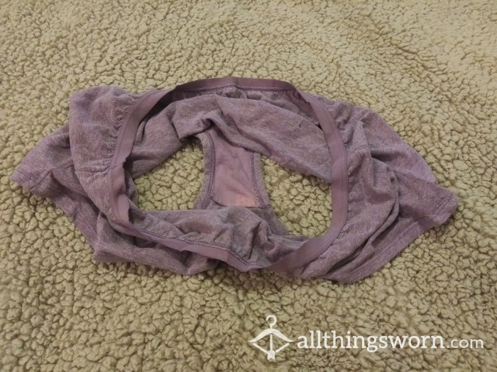 Purple Pleasing Cotton Panties, Soft And Scented