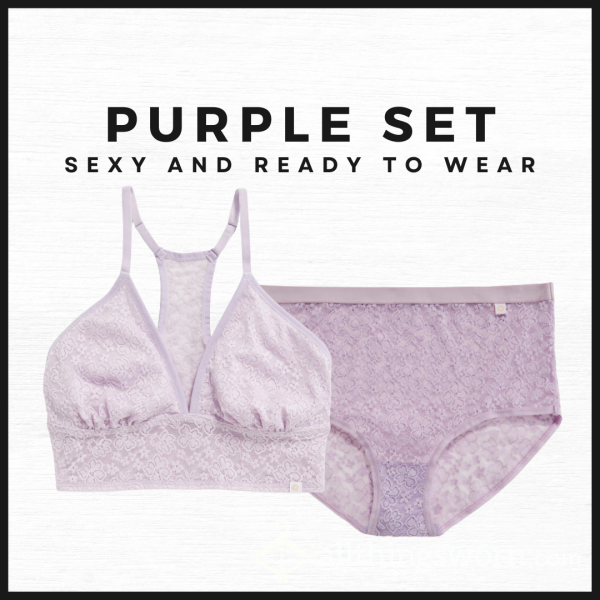 Lingerie :: Purple Set